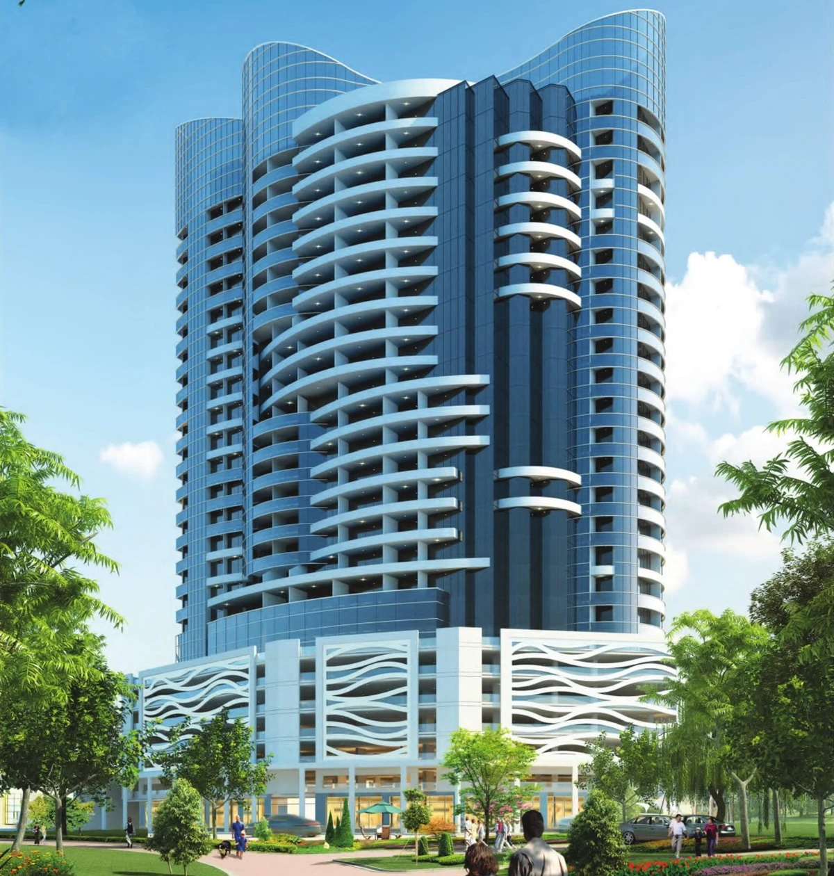 Blue Wave Tower